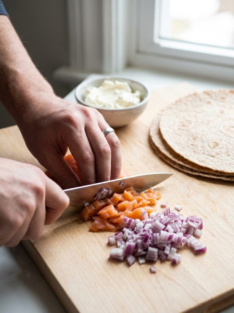 High Protein Salmon Cream Cheese Wrap: Ultimate Guide 14 Salmon cream cheese wrap cooking 202605110028