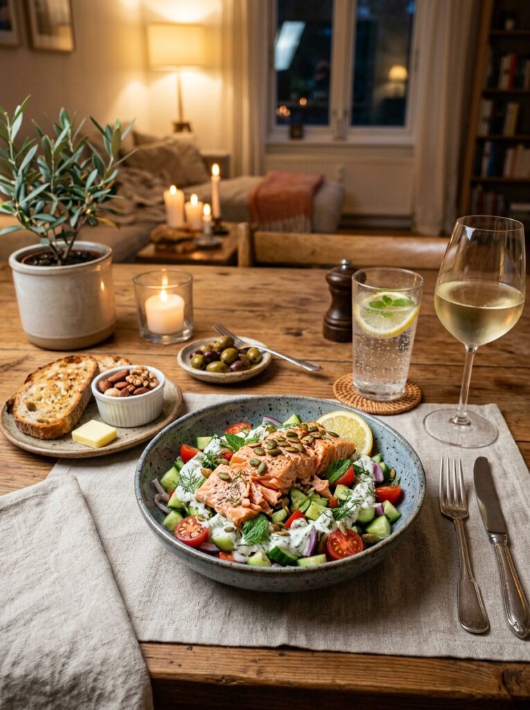 high protein salmon cucumber salad 15 Salmon cucumber salad side dishes 202605221546
