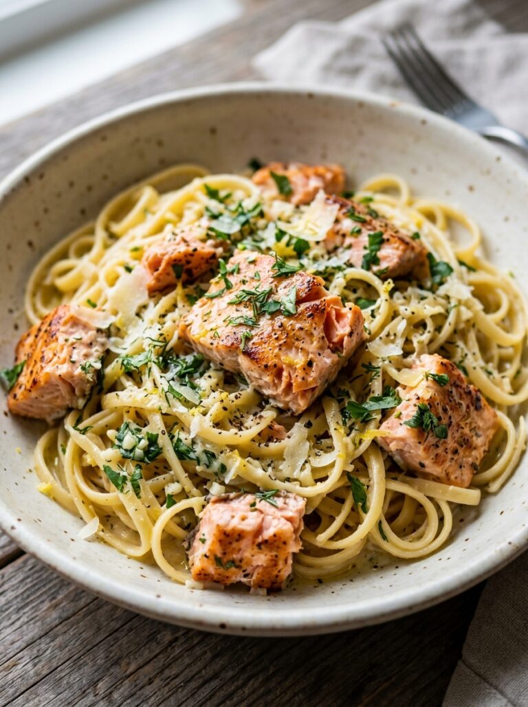 high protein salmon pasta recipe 17 Salmon pasta recipe with ingredi… 202605142050