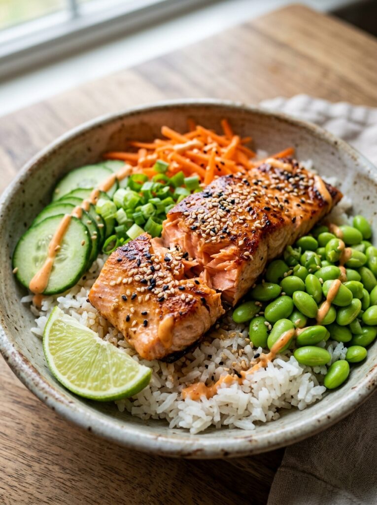 High Protein Salmon Rice Bowl: Easy, Flavor-Packed Meal Prep Recipe 12 Salmon rice bowl recipe 202605121451