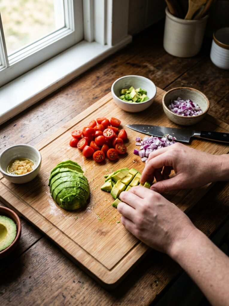 High Protein Salmon Taco Salad: A Flavor-Packed, Nutrient-Dense Meal 14 Salmon taco salad cooking process 202605291358