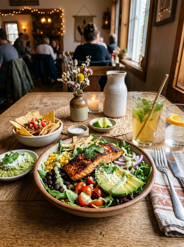 High Protein Salmon Taco Salad: A Flavor-Packed, Nutrient-Dense Meal 15 Salmon taco salad with dishes 202605291358