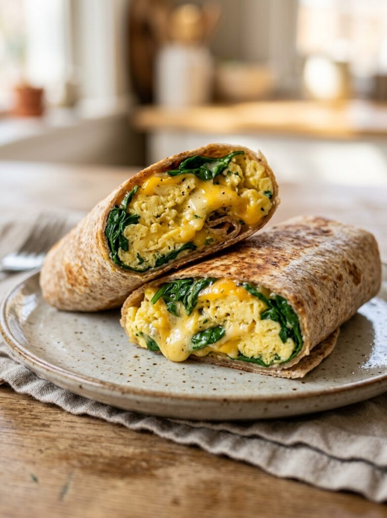 Home 6 Scrambled egg wrap with cheese 202605311457
