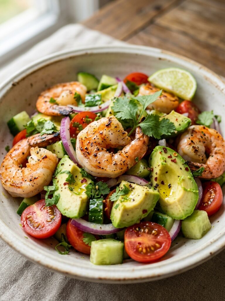 High Protein Shrimp Avocado Salad 17 Shrimp avocado salad recipe 202605231403