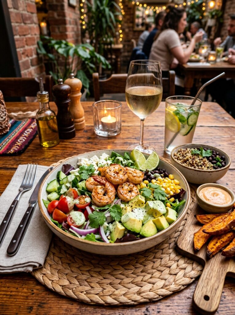 High Protein Shrimp Avocado Salad 15 Shrimp avocado salad setup 202605231403