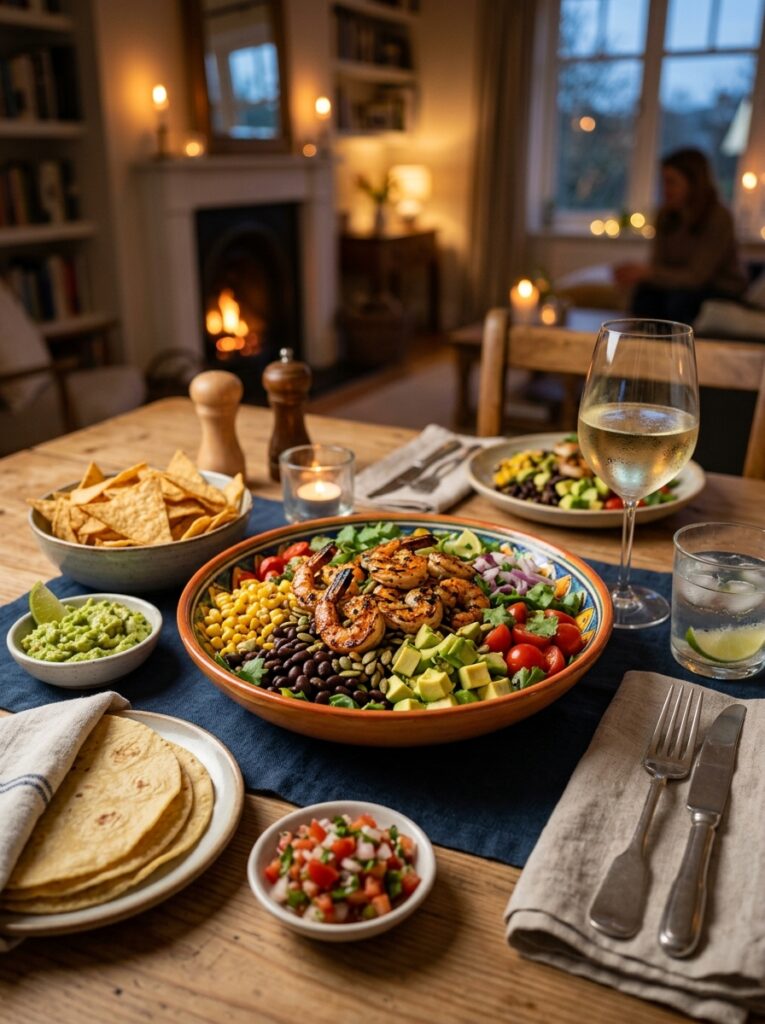 High Protein Shrimp Black Bean Salad: A Complete Homemade Recipe 15 Shrimp black bean salad setup 202605231428