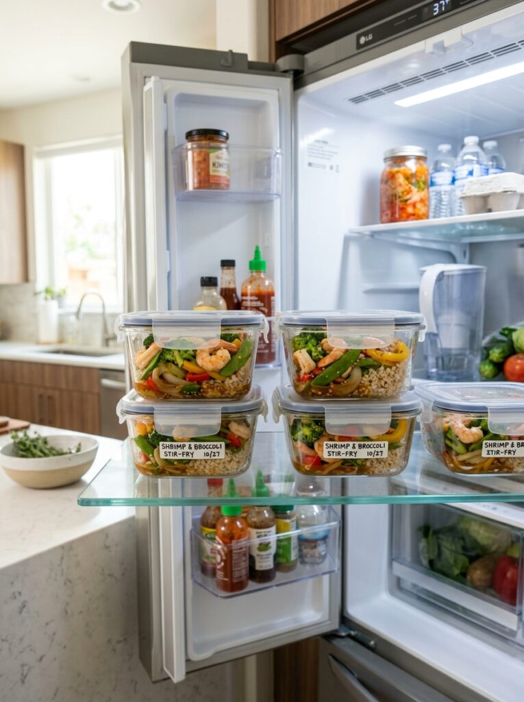 Shrimp broccoli stir fry containers 202606021830