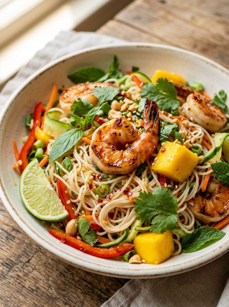 Shrimp noodle salad with mango 202606041623