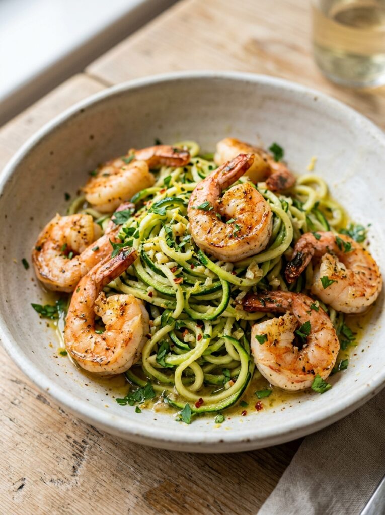 Home 3 Shrimp scampi zoodles recipe 202605311512