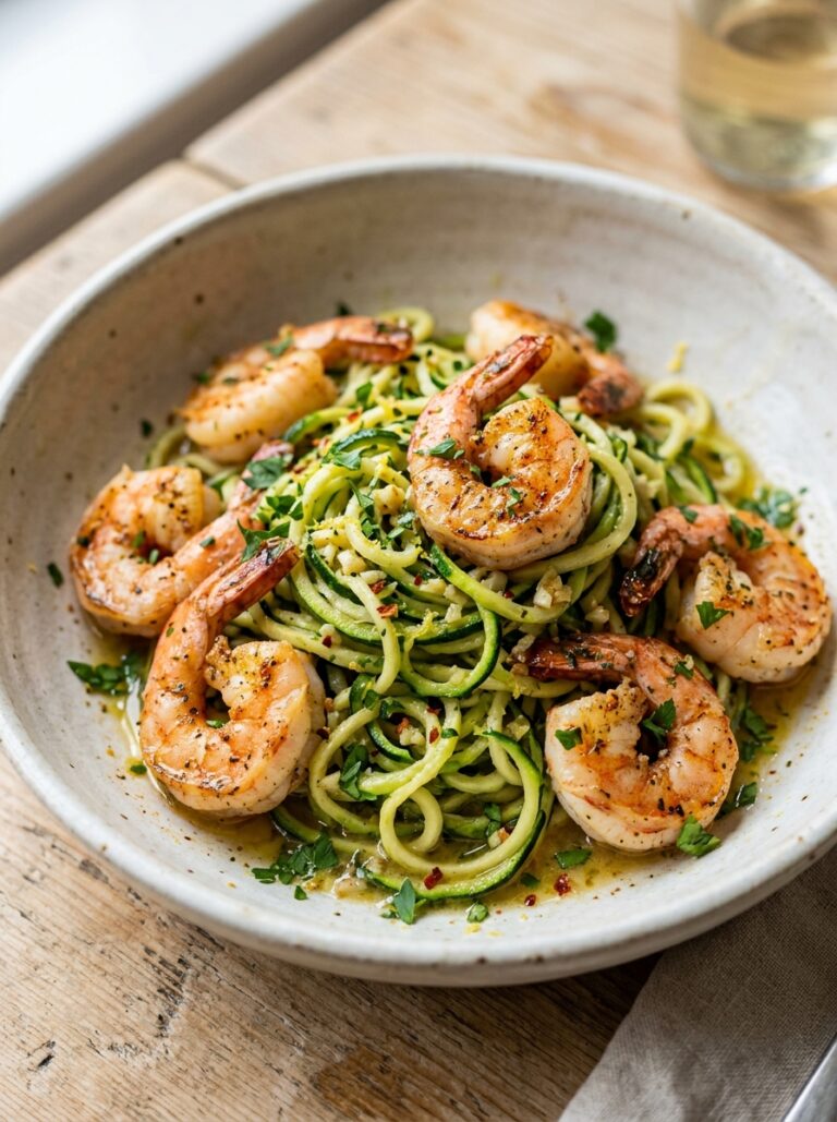 High Protein Shrimp Scampi Zoodles: A Healthy, Low-Carb Dinner Recipe 17 Shrimp scampi zoodles recipe 202605311512