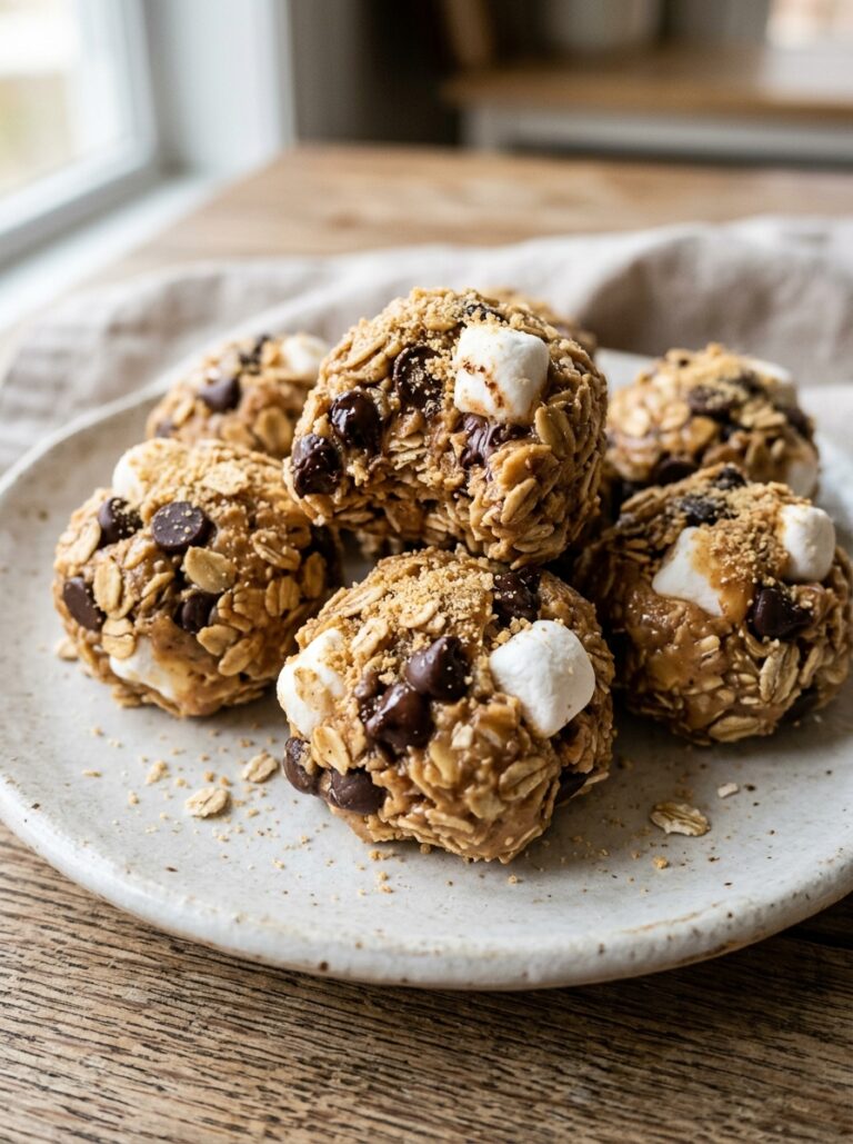 High Protein S'mores Protein Bites: Homemade No-Bake Energy Snack 17 Smores protein bites recipe 202605110012