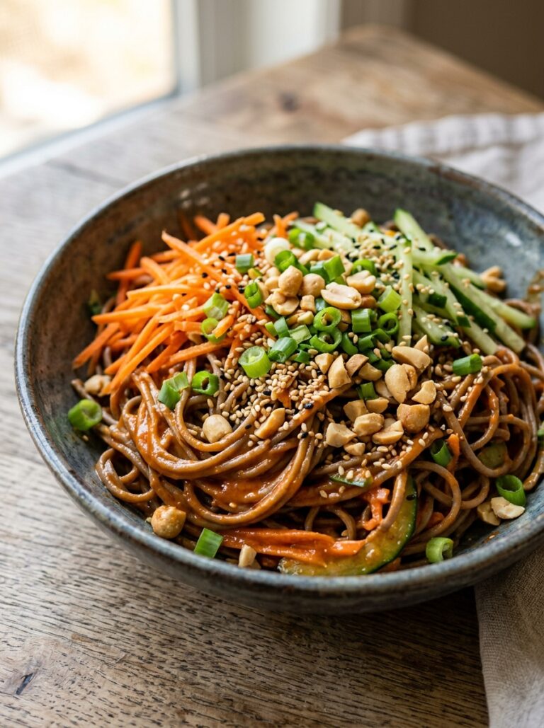 Spicy Gochujang Peanut Cold Noodle Salad Recipe 17 Spicy gochujang peanut noodle salad 202606041550