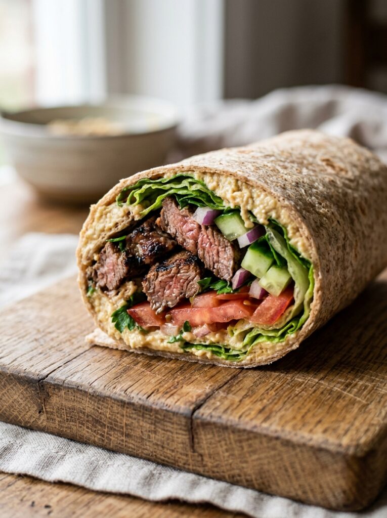 High Protein Steak and Hummus Wrap: A Complete Guide 12 Steak and hummus wrap 202605031825