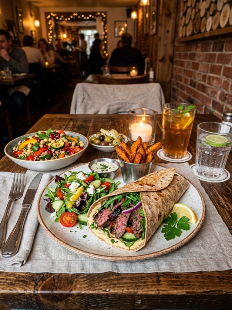 High Protein Steak and Hummus Wrap: A Complete Guide 15 Steak and hummus wrap setup 202605031826