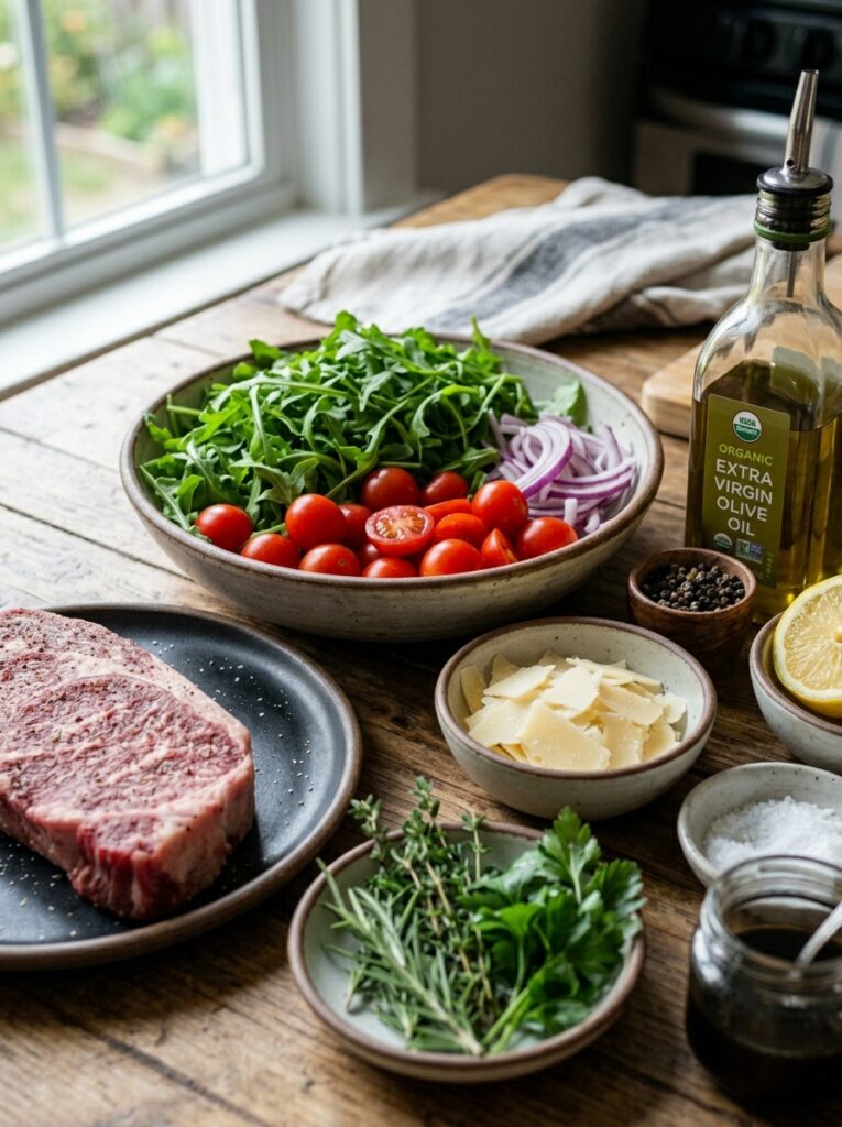High Protein Steak Arugula Salad: Ultimate 2024 Recipe 13 Steak arugula salad ingredients … 202605211222