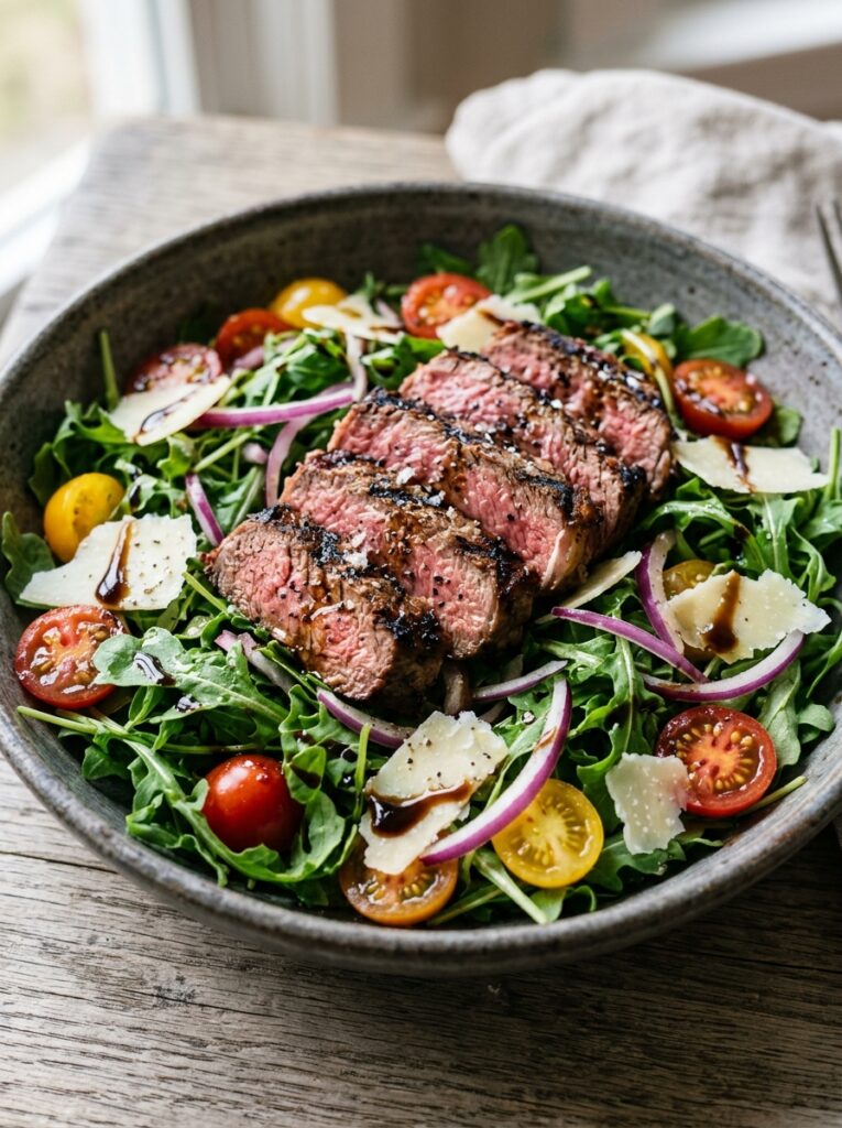 High Protein Steak Arugula Salad: Ultimate 2024 Recipe 12 Steak arugula salad recipe 202605211222