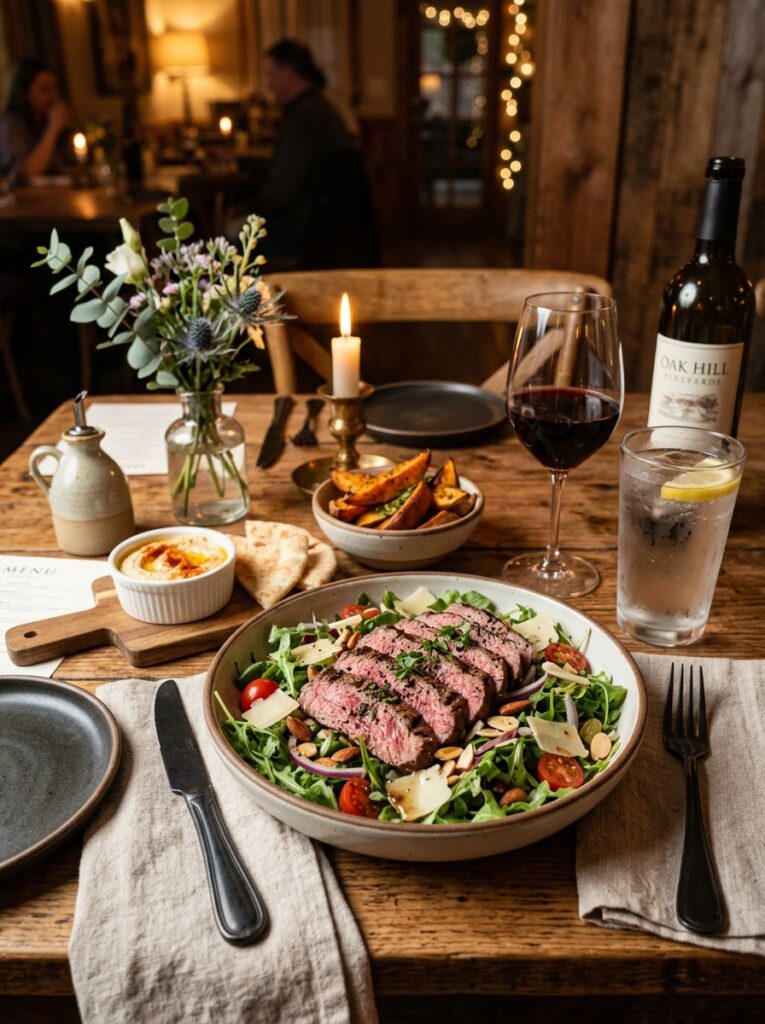 High Protein Steak Arugula Salad: Ultimate 2024 Recipe 15 Steak arugula salad setup 202605211222