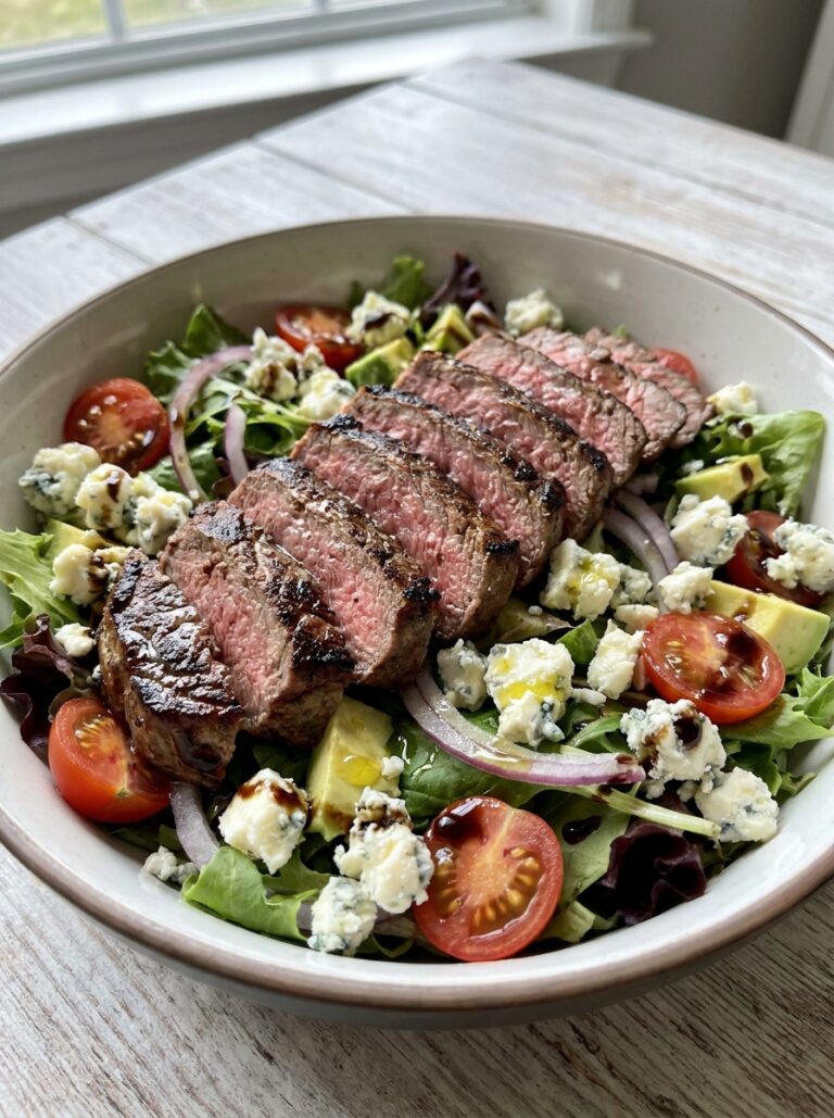 High Protein Steak Blue Cheese Salad 17 Steak blue cheese salad 202605131647