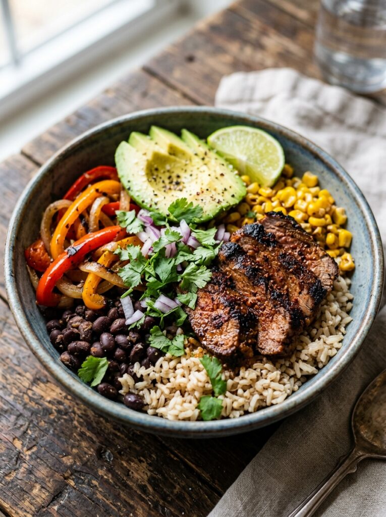 Steak fajita bowl recipe 202605091808