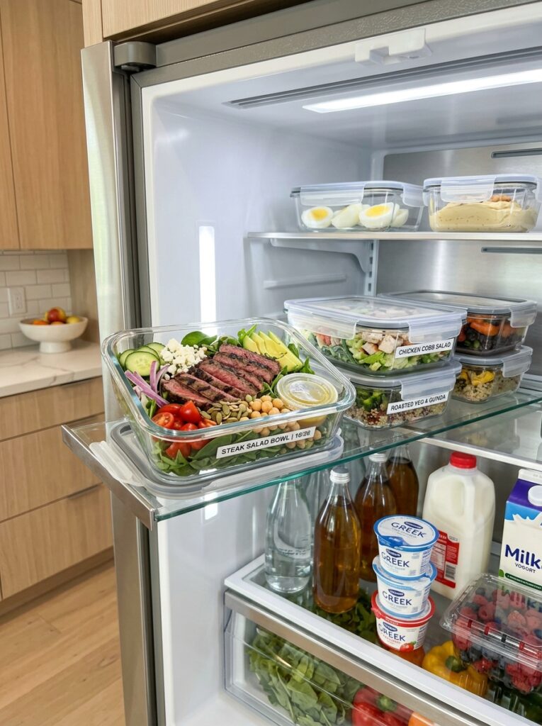 High Protein Steak Salad Bowl: A Complete Guide to a Nutritious Meal 16 Steak salad bowl fridge organiza… 202605101210