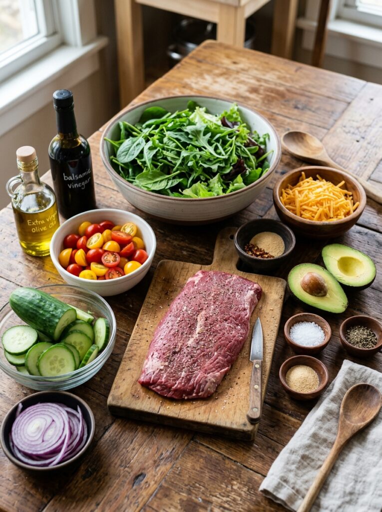High Protein Steak Salad Bowl: A Complete Guide to a Nutritious Meal 13 Steak salad bowl ingredients arr… 202605101209