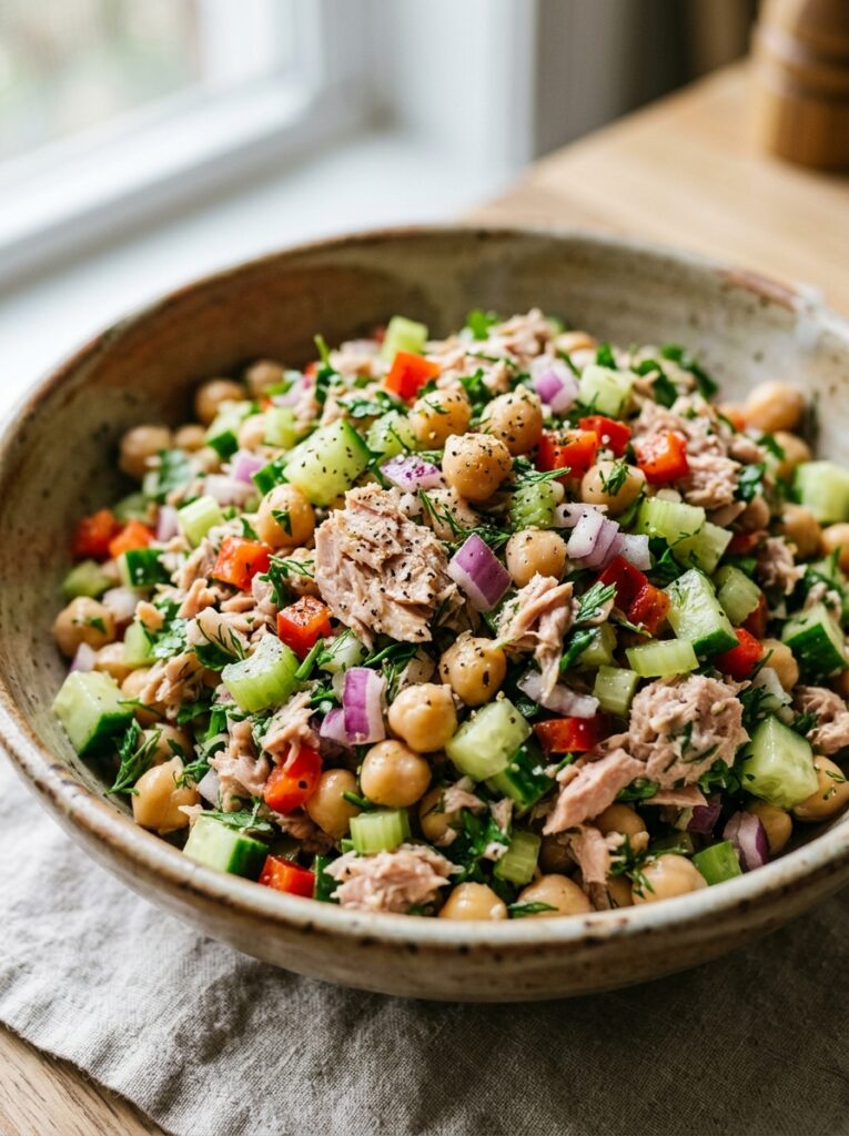 Home 2 Tuna chickpea salad recipe 202606021557