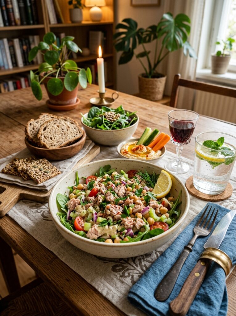 High Protein Tuna Chickpea Salad: The Ultimate Healthy Lunch Recipe 15 Tuna chickpea salad setup 202606021557