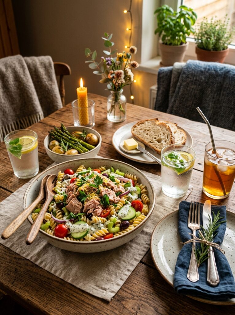 High Protein Tuna Pasta Salad: The Ultimate Healthy Meal Prep 15 Tuna pasta salad setup 202605211205