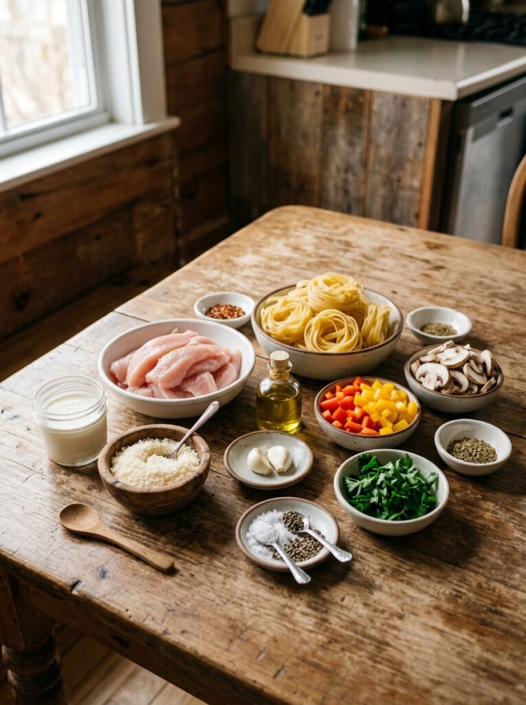 high protein turkey alfredo pasta: The Ultimate Healthy Comfort Food 2 Turkey alfredo pasta ingredients… 202605091758