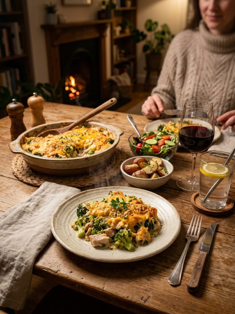 Turkey broccoli bake setup 202605021305