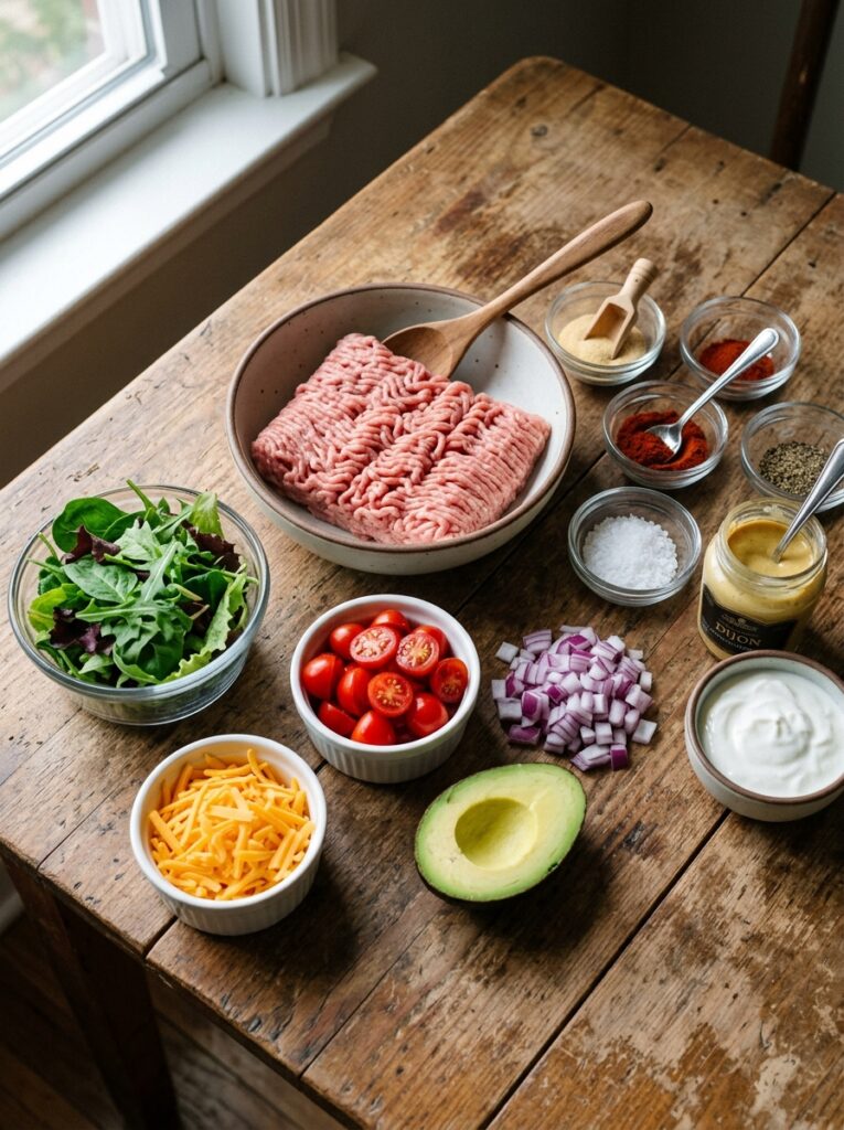 High Protein Turkey Burger Bowl: Easy, Healthy, and Delicious 13 Turkey burger bowl ingredients a… 202605031832
