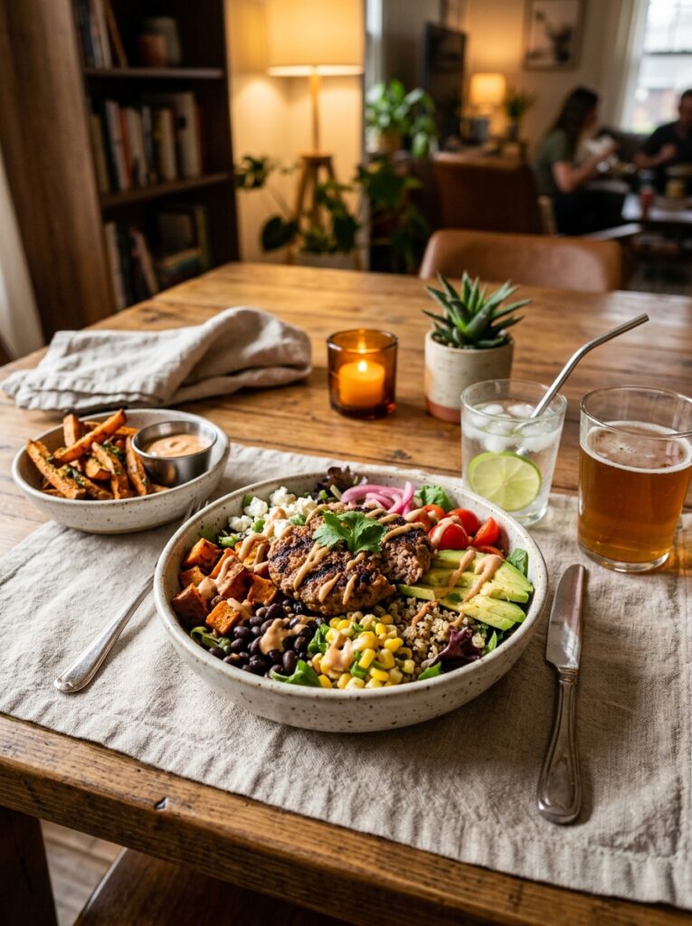 High Protein Turkey Burger Bowl: Easy, Healthy, and Delicious 15 Turkey burger bowl setup 202605031832