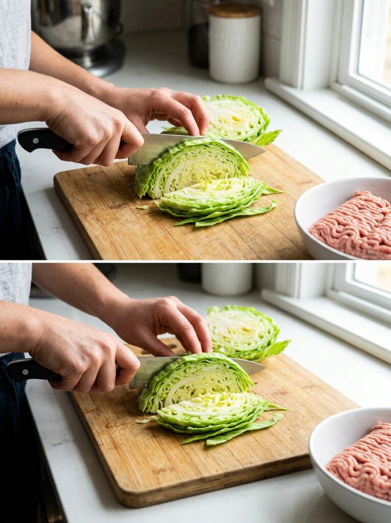 Turkey cabbage skillet cooking p… 202605101302