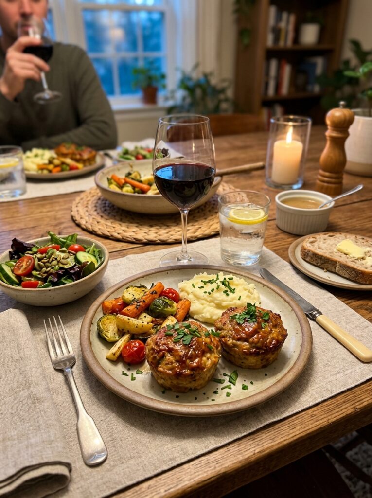 high protein turkey meatloaf muffins dinner 15 Turkey meatloaf muffins dinner s… 202605042141