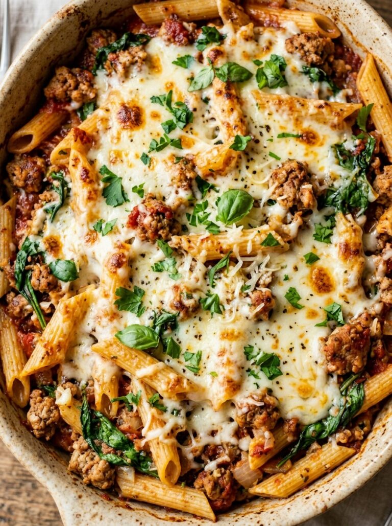 High Protein Turkey Penne Casserole Recipe 17 Turkey penne casserole with ingr… 202605110022