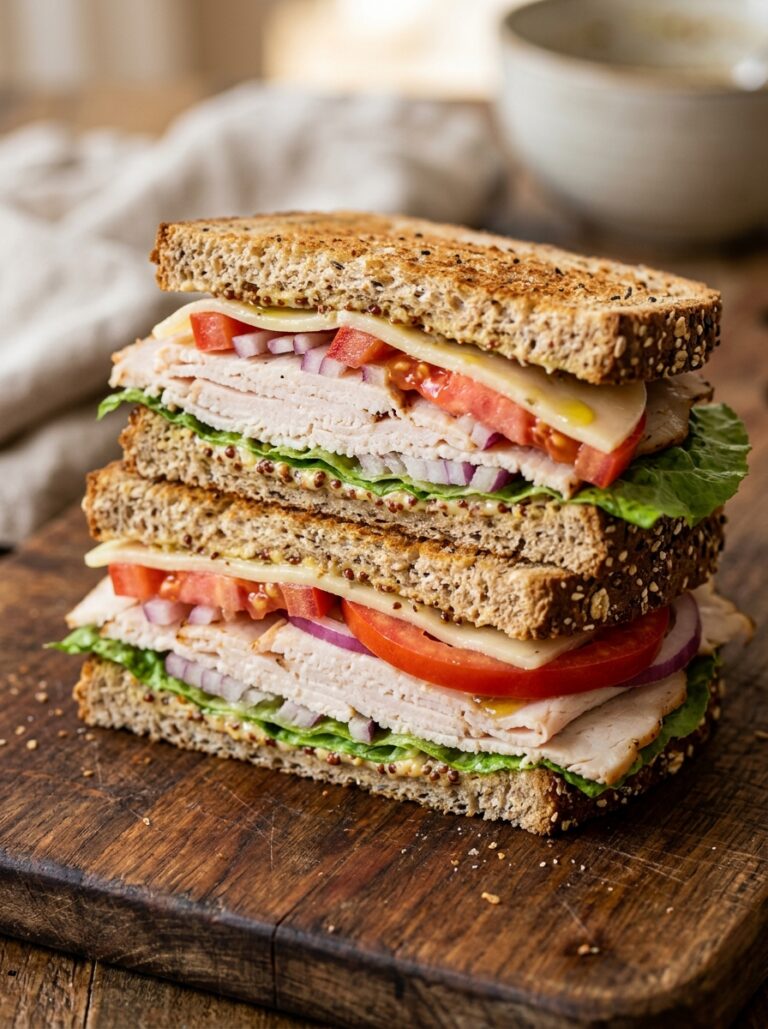 High Protein Turkey Provolone Sandwich 17 Turkey provolone sandwich recipe… 202605081947