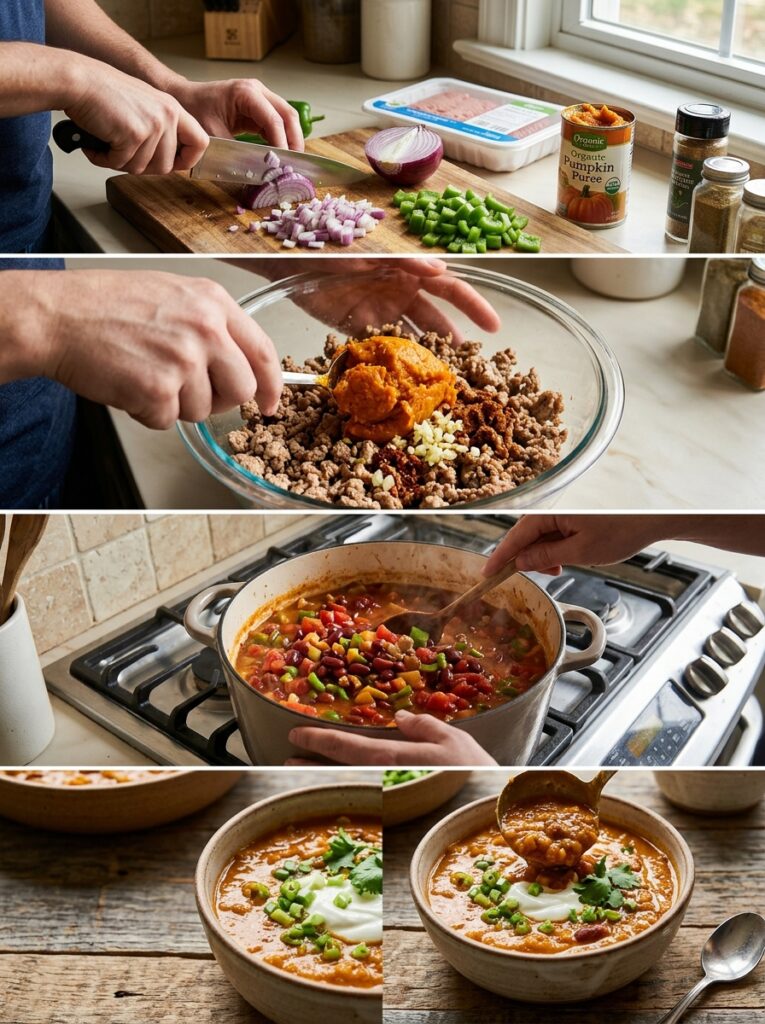 High Protein Turkey Pumpkin Chili 14 Turkey pumpkin chili cooking pro… 202605091830