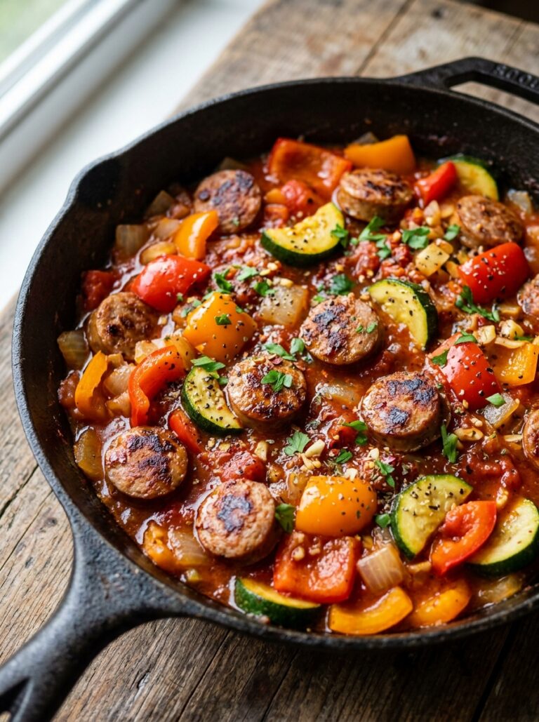 Turkey sausage skillet recipe 202605081153
