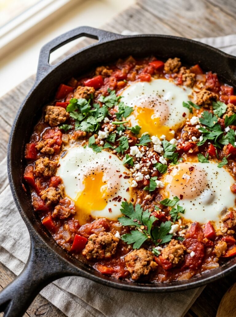 High Protein Turkey Shakshuka Skillet: A Hearty, Flavor-Packed Breakfast for Busy Mornings 17 Turkey shakshuka skillet recipe 202605091747