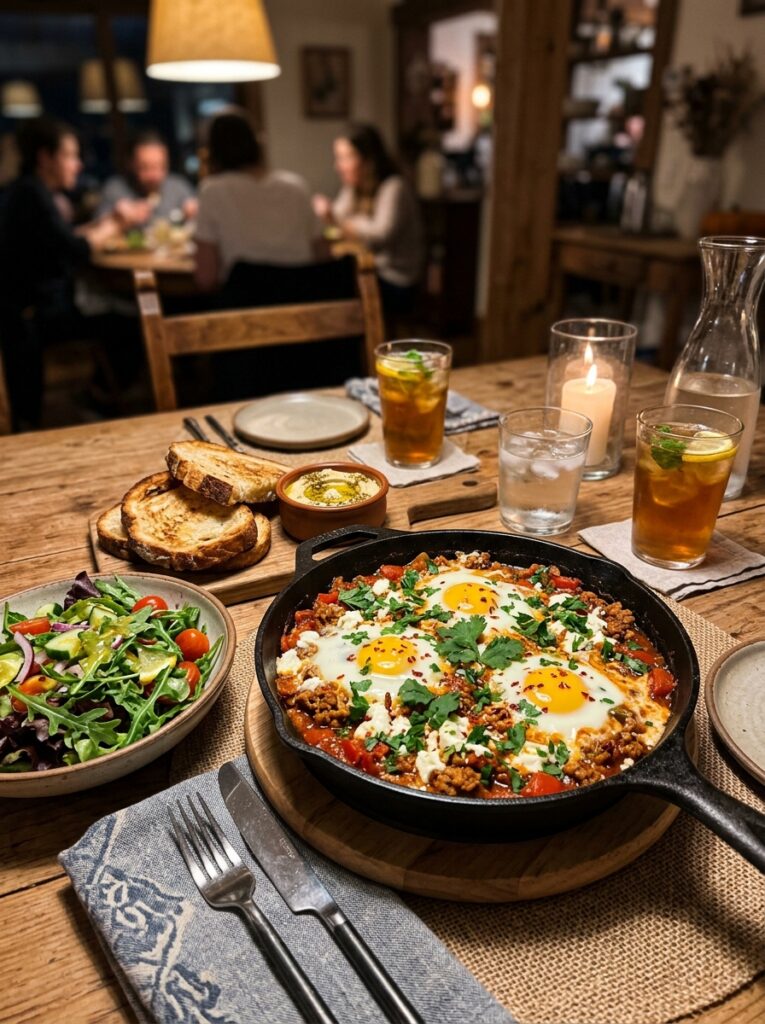 High Protein Turkey Shakshuka Skillet: A Hearty, Flavor-Packed Breakfast for Busy Mornings 15 Turkey shakshuka skillet side di… 202605091747