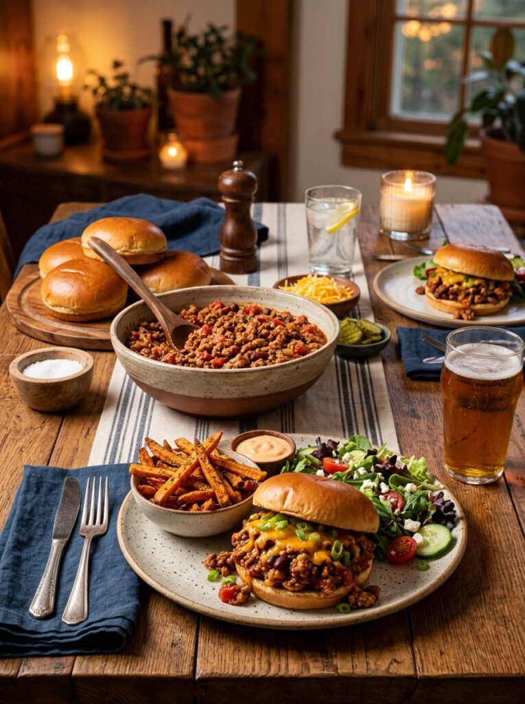 High Protein Turkey Sloppy Joes: A Healthy, Hearty Family Dinner 15 Turkey sloppy joes side dishes 202605101223