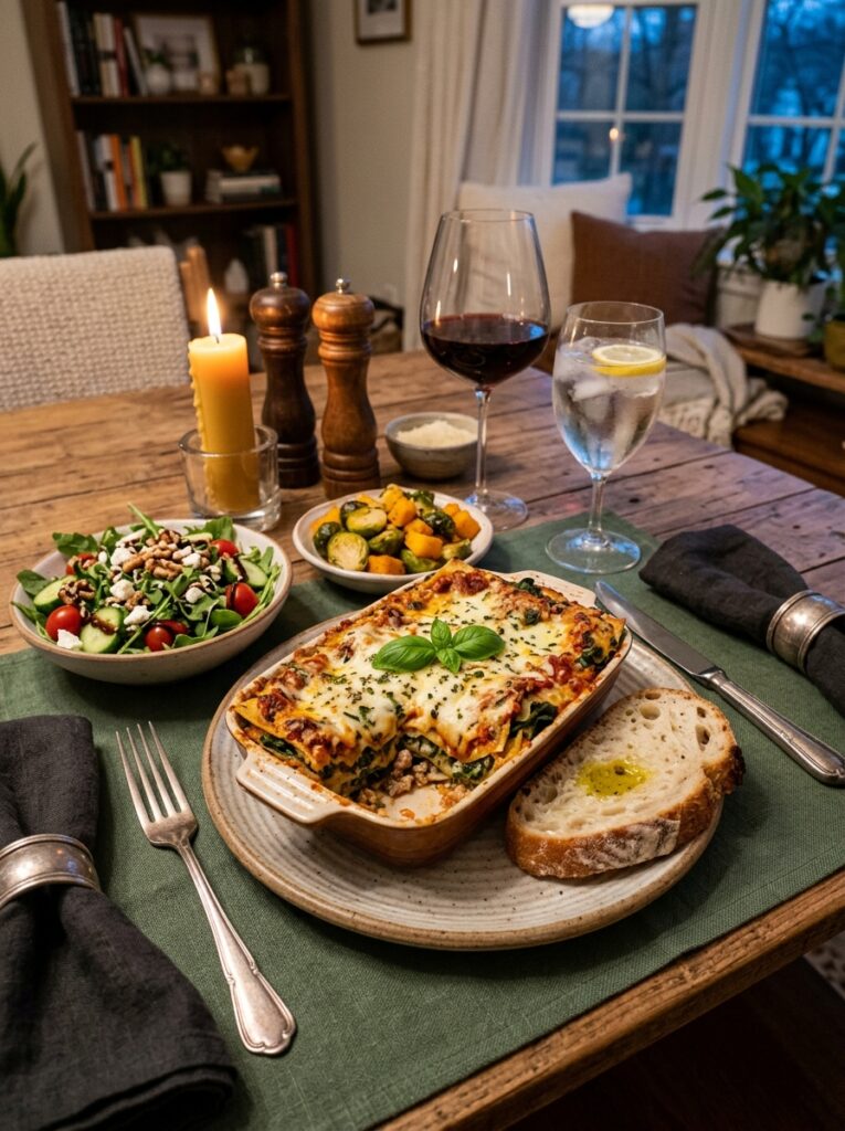 High Protein Turkey Spinach Lasagna Recipe 15 Turkey spinach lasagna setup drinks 202605051931