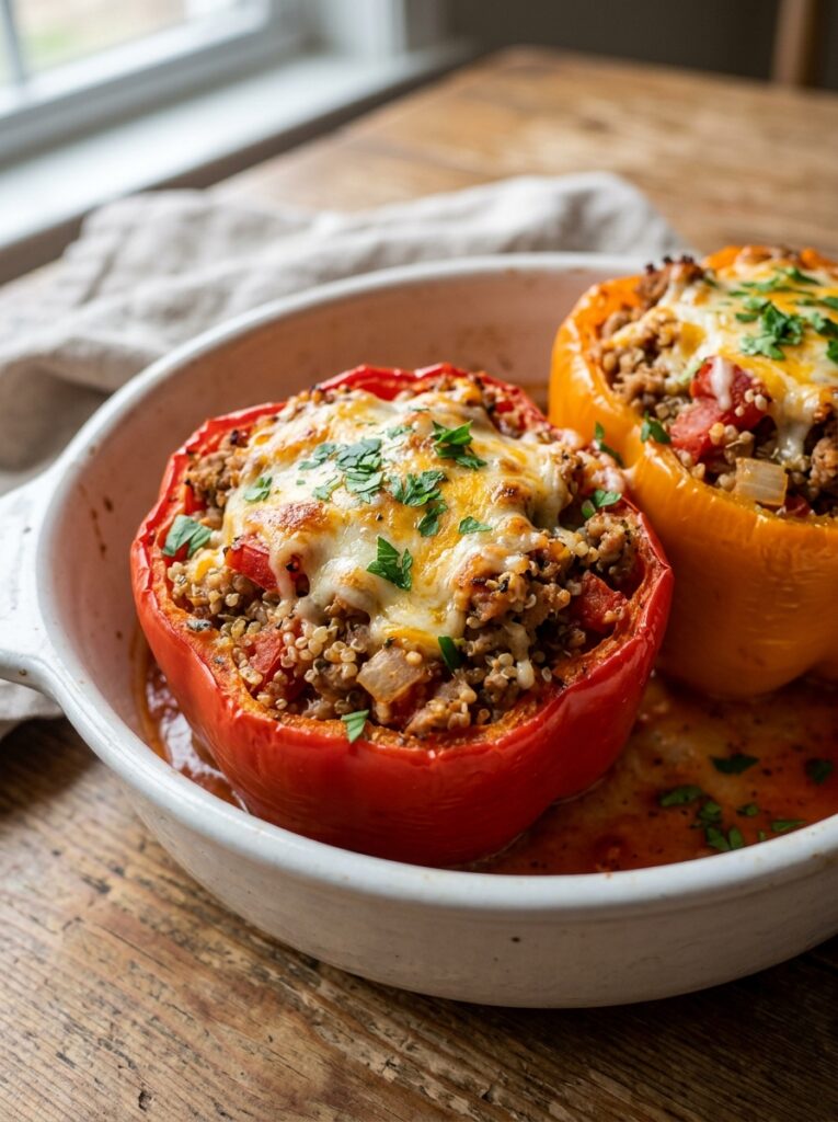 High Protein Turkey Stuffed Peppers 12 Turkey stuffed peppers recipe 202605042129
