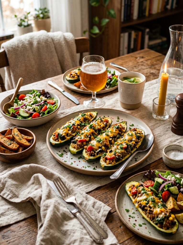 High Protein Turkey Stuffed Zucchini Boats: The Ultimate Lean Comfort Food 15 Turkey stuffed zucchini boats 202605062047 1