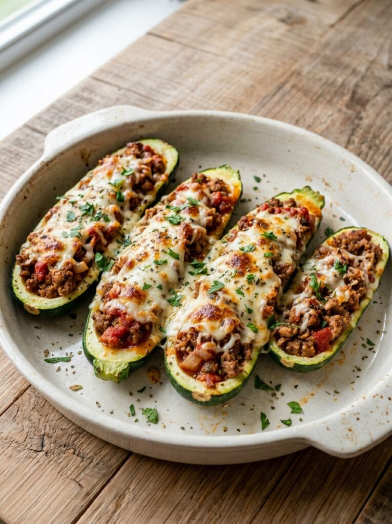 High Protein Turkey Stuffed Zucchini Boats: The Ultimate Lean Comfort Food 12 Turkey stuffed zucchini boats 202605062047
