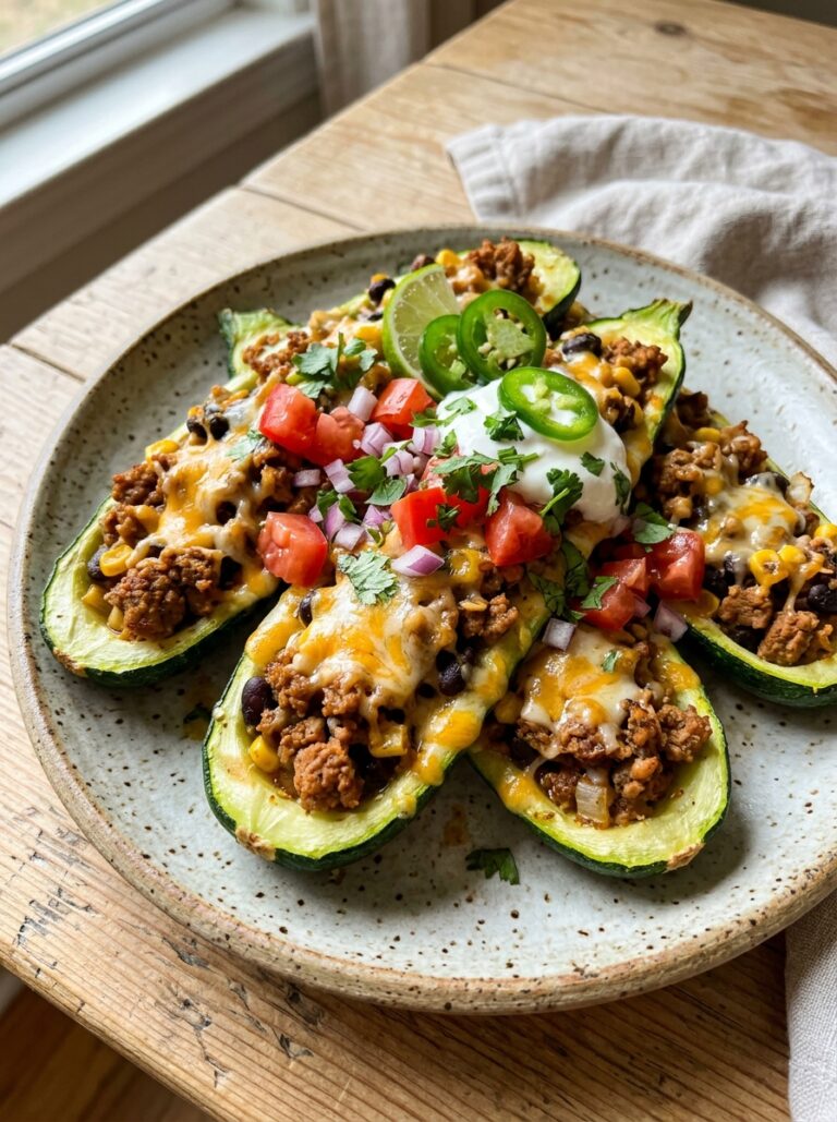 high protein turkey taco zucchini boats 17 Turkey taco zucchini boats 202605081942