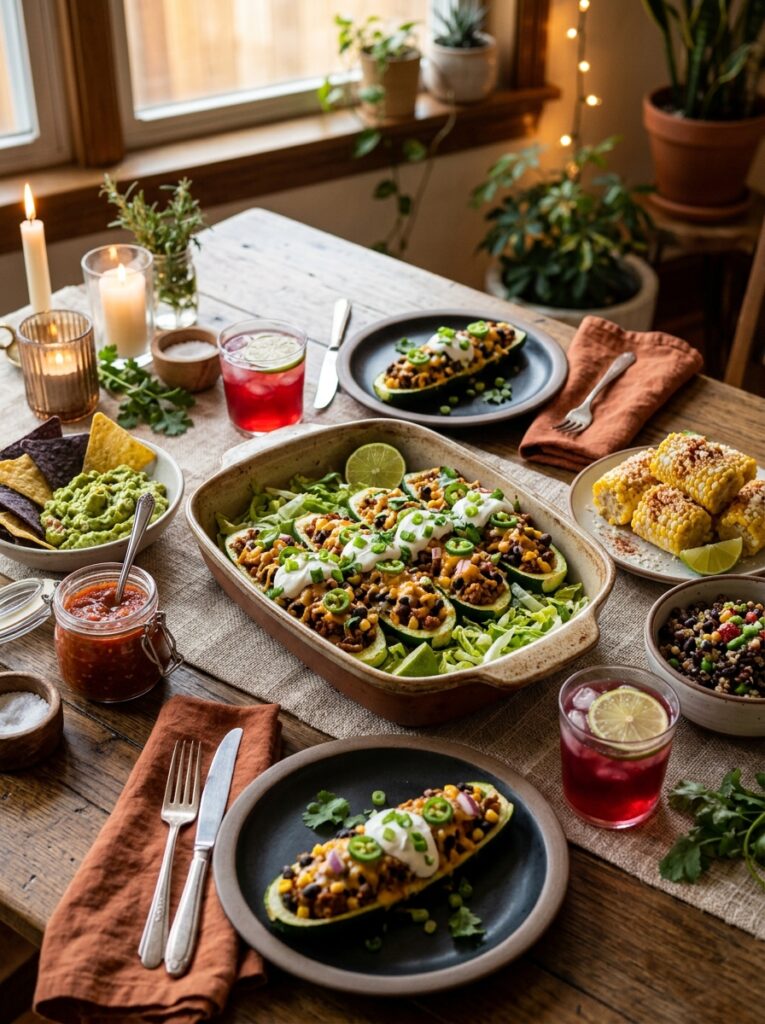 high protein turkey taco zucchini boats 15 Turkey taco zucchini boats 202605081944