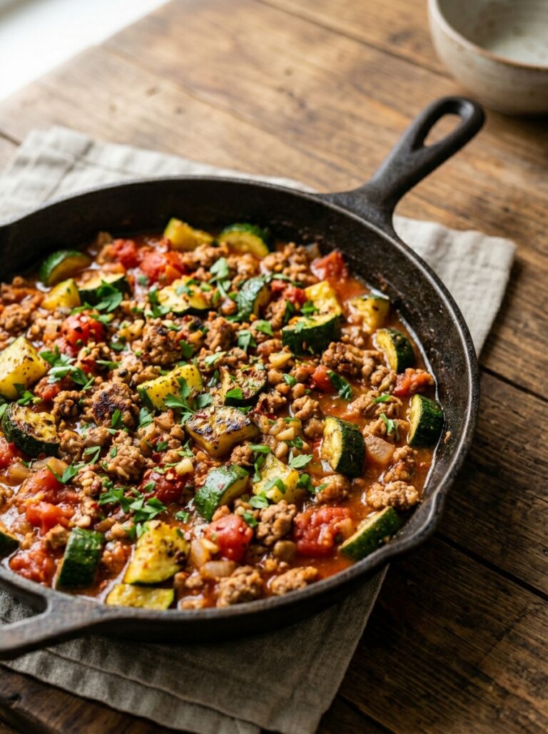 High Protein Turkey Zucchini Skillet: Easy Healthy Dinner Recipe 17 Turkey zucchini skillet recipe 202605031821