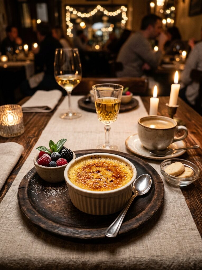 Vanilla bean crème brûlée torch: The Ultimate Homemade French Custard Recipe 15 Vanilla bean creme brulee setup 202606111557