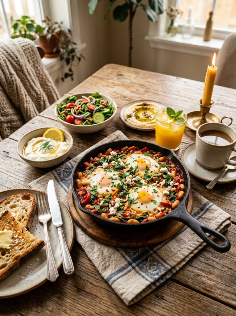 high protein white bean breakfast shakshuka 15 White bean breakfast shakshuka s… 202605091814